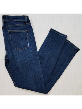 1 Denim Skinny Jeans Womens Sz 30 Dark Wash Mid-Rise Stretch Pockets USA Finish